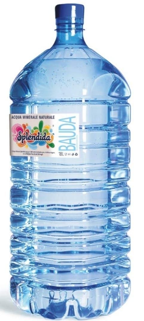 Boccione d'acqua minerale naturale 18 litri